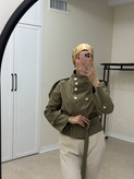 بارانی کوتاه ( ترنج کت ) مدل میرا