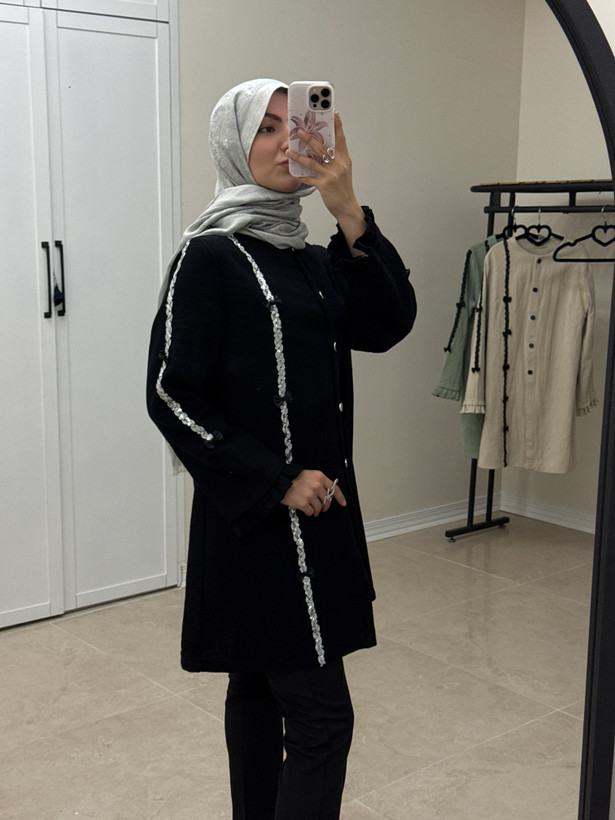 مانتو بلند پاییزه مدل یاسمن