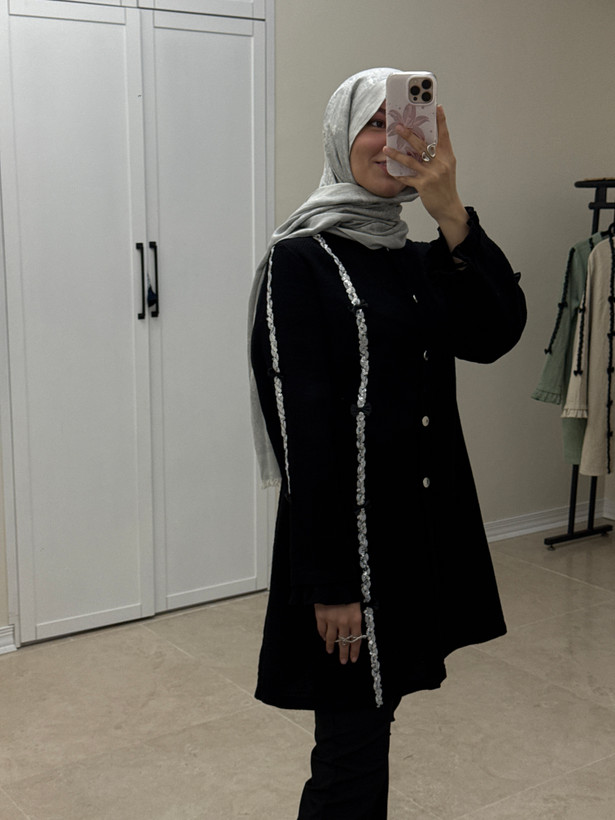 مانتو بلند پاییزه مدل یاسمن